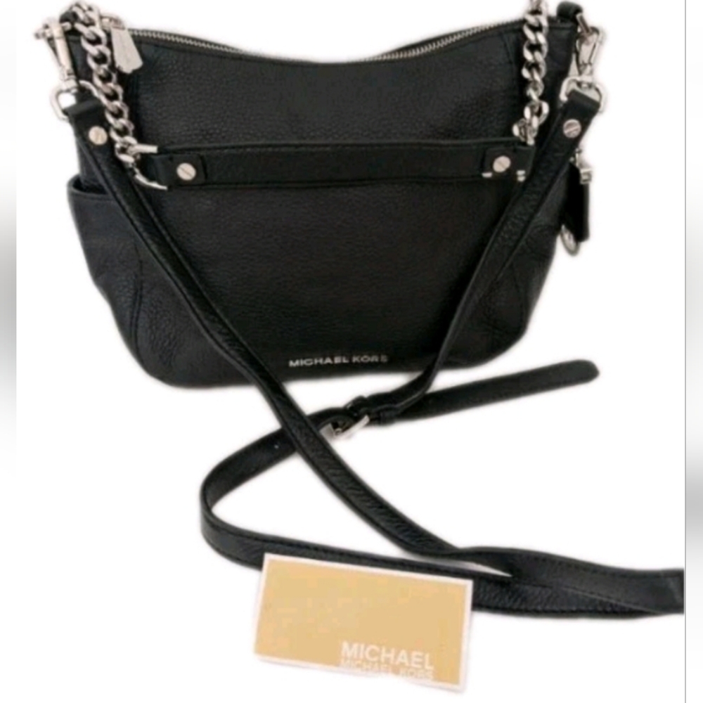 Michael Kors Pebbled Leather Chandler Convertible Crossbody Shoulder Bag